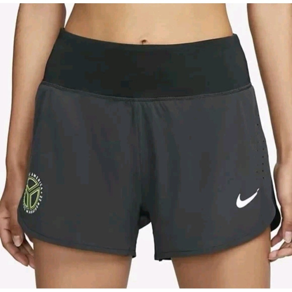 New With Tag Nike 2022 Chicago Marathon Running shorts with Brief DX4526-045 XS